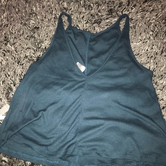 Blue free people tank - Picture 2 of 2